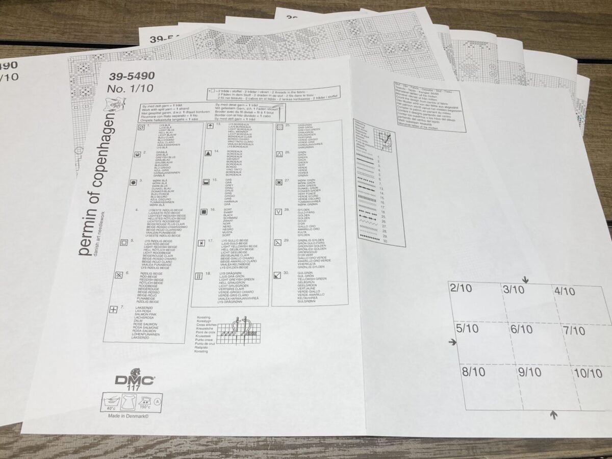 10枚の図案